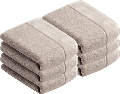 Produktbild von 6er Pack Duschtuch Pure von der Marke Vossen 67 x 140 cm