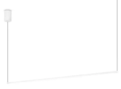 Zdjęcie produktu dla Lampa wisząca Industrial-Minimal Essence Metal White Led 20W 3000K Ciepłe światło