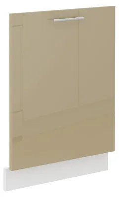 Produktbild von Frontblende Geschirrspüler vollintegriert 60 cm Cappuccino Hochglanz Küche Lara