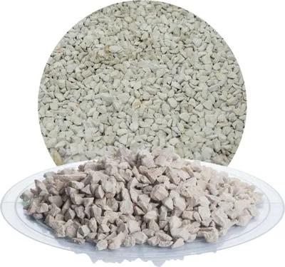 Produktbild von Schicker Mineral-Kalk Ziersplitt beige 25 kg-5-8mm