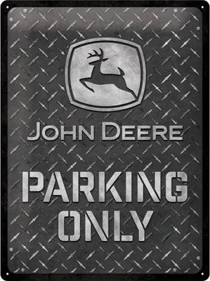 Zdjęcie produktu dla Metalowy Plakat 20 X 30Cm John Deere Parking