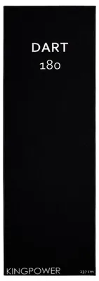 Produktbild von Kingpower Dartteppich mit Abwurflinie, Dart Zubehör mit Motiv, Dartmatte mit Oche, pflegeleichter Teppich rutschfest , Auswahl:Design 3 - 237 x 80 cm