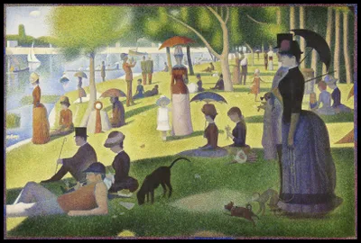 Obrázok produktu pre Plagát 91,5 x 61 cm Nedeľa na La Grande Jatte, Seurat Vintage do obývacej izby