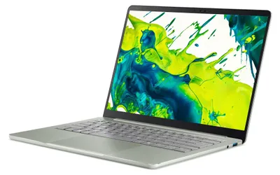 Imagen del producto de Acer, portátil de 14 pulgadas, pantalla IPS, cobertura SRGB 100%, frecuencia de 120Hz, procesador Core i5-320, 8GB de memoria LPDDR5X, 512GB de almacenamiento