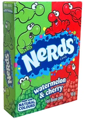 Produktbild von Nerds Watermelon & Cherry 46,7g