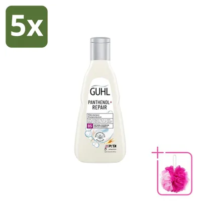 Productafbeelding van 5 x Guhl Panthenol+ Herstellende Shampoo - 250 ml - Voordeelverpakking - 5 stuks