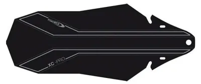 Produktbild von Ges Xc-pro Heckschutzblech Schwarz  Schwarz One Size