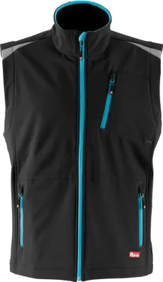 Produktbild von Fortis Performance FORTIS Herren Weste 24, schwarz/türkis, Gr.M, 223006200M