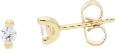 Produktbild von JuwelmaLux Ohrstecker 925 Silber vergoldet mit Zirkonia JL30-06-1297