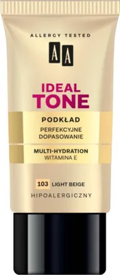 Image de AA Ideal Tone Foundation Fond de teint visage 103 Light Beige 30ml