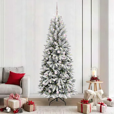 Zdjęcie produktu dla Maison Exclusive - Sztuczne drzewko świąteczne, białe, 210 cm