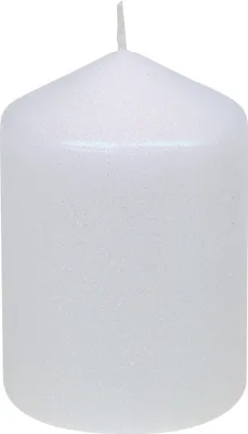 Produktbild von Weihnachtskerzen Stumpenkerze "Kiew" Weiß 100/67 mm