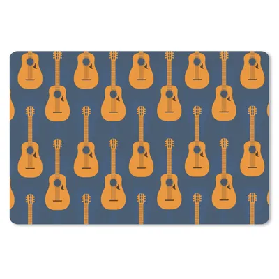 Produktbild von MuchoWow® Mauspad Mousepad Gitarre - Patterns - Musik 27x18 cm - Mousepads - Maus Mat - Pad - Mausunterlage - Büroartikel - Desk Matten