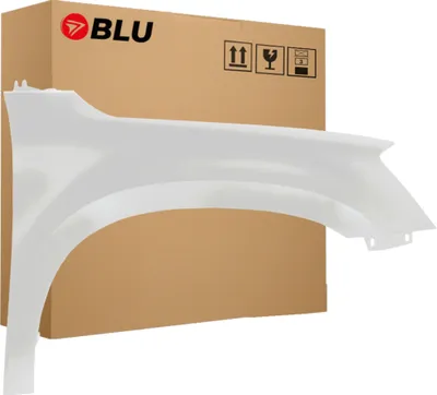 Image de BLU Aile Compatible avec Skoda Yeti 5L LF8L Droite Silber StahlGrau | 2009-2013 | Avant | Peint| Prêt à Monter | Acier