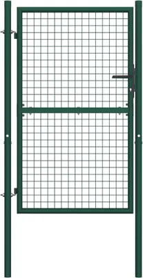Immagine prodotto di Cancello per Recinzione in Acciaio 100x175 cm Verde