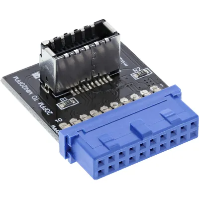 Image de InLine® 33446B Adaptateur USB 3.0 vers 3.1 interne