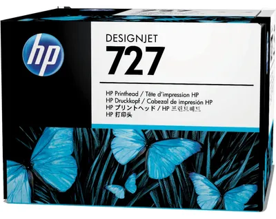 Produktbild von HP 727 DesignJet Druckkopf B3P06A – 6 Farben, Thermal Inkjet