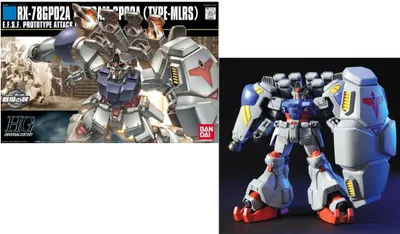 Zdjęcie produktu dla GUNDAM - HGUC 1/144 GP02A MLRS Custom - Zestaw modelarski