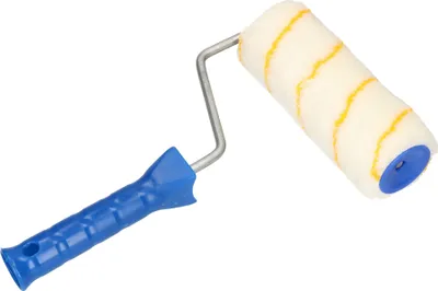 Produktbild von KOTARBAU® Farbroller Gelbfaden 180 mm mit Kunststoffgriff Farbwalze Pinsel Walzenbürste Rollerwalze Rollerpinsel für Anstricharbeiten und Renovierung