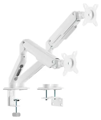 Produktbild von AISENS DT32TSR-439, Klemme /Bolzen, 18 kg, 43,2 cm (17"), 81,3 cm (32"), 100 x 100 mm, Weiß