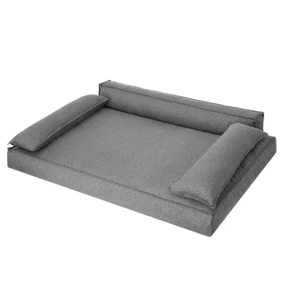 Produktbild von Hundebett, Haustiermatratze, Katzenbett, Hundekissen, Hundekorb, Hundesofa, Liegeplatz für Hund, Orthopädische, Möbel, Anthrazite, 78x54 cm