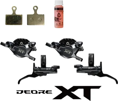 Produktbild von SHIMANO Scheibenbrems-Upgrade-Kit DEORE XT BL-M8200+BR-M8200 - Hydraulische S...