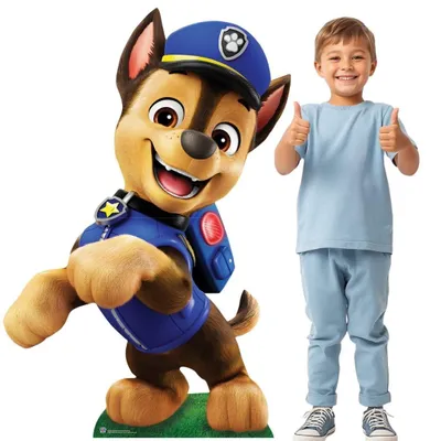 Produktbild von Paw Patrol, Chase, Pappaufsteller, 133 cm