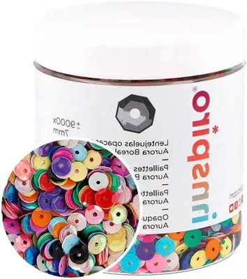 Immagine prodotto di Paillettes per abiti 7 mm 120 g Opache