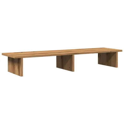Immagine prodotto di vidaXL Supporto per monitor Artisan oak 100x27x15 cm Materiale a base di legno