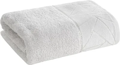 Image de EUROFIRANY | Serviette - Serviette de bain - 70 x 140 cm - argent - Douce - Séchage rapide - Absorbante