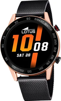 Image de Lotus en acier inoxydable montre homme noir sport élégant multifonction D2UL50025/1