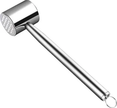 Fleischklopfer aus 304 Edelstahl, doppelseitig, 26,5 cm