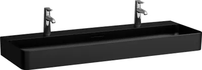Image de LAUFEN VAL lavabo, encastré, 1 trou pour robinet, sans trop-plein, 1200x420mm, H8102897161111