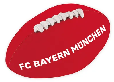 Produktbild von FC Bayern München FCB Neopren American Football rot-weiß