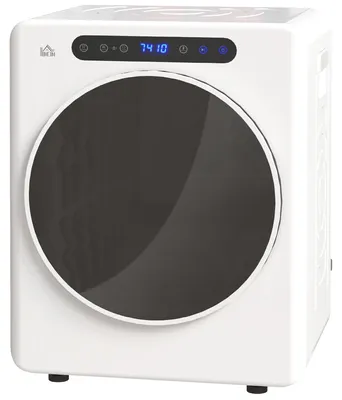 Produktbild von HOMCOM Mini Ablufttrockner 5 kg Wäschetrockner mit Desinfektion, 6 Programmen