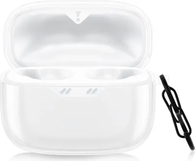 Produktbild von kwmobile Hülle kompatibel mit JBL Tune 130 NC TWS - TPU Silikon Schutzhülle Case Cover Kopfhörer Transparent