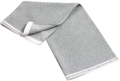 Produktbild von framsohn Geschirrtücher Modern Kitchen 'Raute' 50 x 70 cm Grau