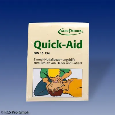Produktbild von WERO Quick Aid Einmal-Notfallbeatmungshilfe