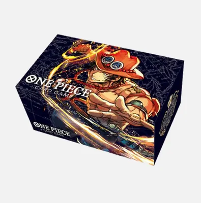 Produktbild von One Piece Card Game - Playmat and Storage Box Set - Portgas.D.Ace