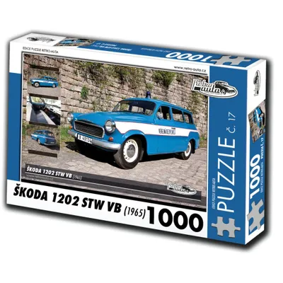 Obrázok produktu pre Puzzle č. 17 - ŠKODA 1202 STW VB (1965) 1000 dielikov