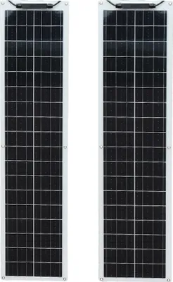 Zdjęcie produktu dla Elastyczny panel słoneczny, wysoka sprawność 24%, lekka konstrukcja, 100W-2x50w