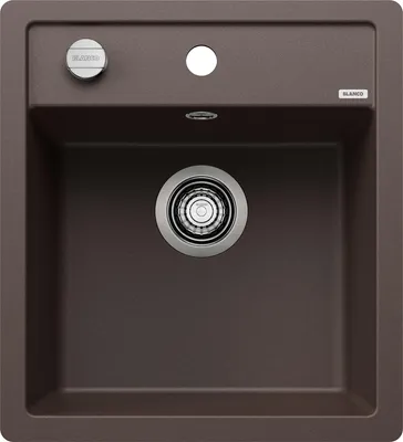 Produktbild von BLANCO DALAGO 45-F, 1 Becken, 395 x 350 mm, 19 cm, 455 mm, 190 mm, 500 mm
