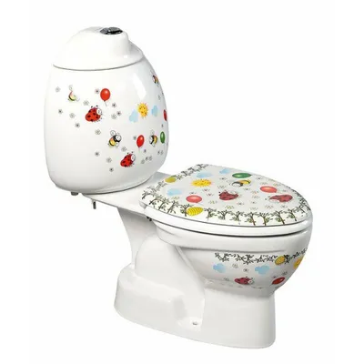 Produktbild von Creavit KID WC, Abgang senkrecht, Dekor