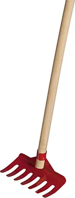 Obrázek produktu pro Hrábě s násadou 70 cm v různých barvách