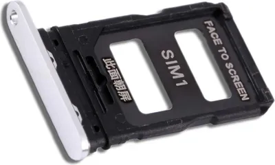 Produktbild von Xiaomi 14 – Ersatz Dual SIM-Kartenhalter – Weiss