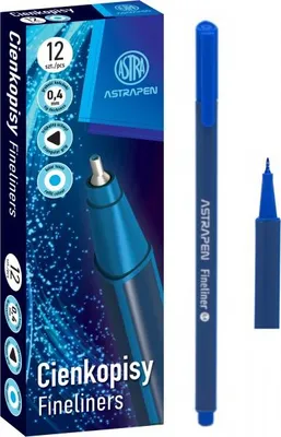 Obrázek produktu pro Trojhranná tužka 0,4 mm modrá Astra