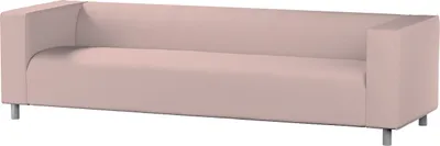 Produktbild von Dekoria Bezug für Klippan 4-Sitzer Sofa, rosa, Bezug für Klippan 4-Sitzer