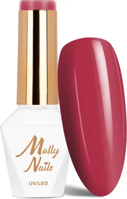 Obrázek produktu pro Molly Nails Flamingo Rogue HEMA/Di-HEMA-free hybridní lak na nehty, 8 g, č. 148