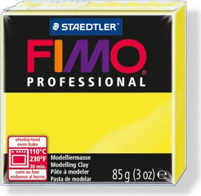 Image de FIMO Mod.masse Fimo prof 85g zitronengelb