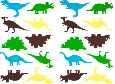 Produktbild von Oblique Unique 20 Temporäre Tattoos Kinder Dinosaurier Tattoo Set Klebetattoos für Kinder zum Spielen Dino Motive
